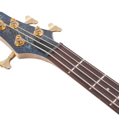 Ibanez SR Standard 4 String Electric Bass - Cosmic Blue Frozen Matte (SR300EDXCZM) image 4