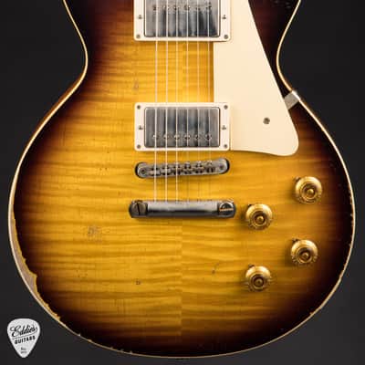 2021 - Gibson Custom Shop Made 2 Measure Murphy Lab '59 Les Paul Standard Murphy Painted Ultra Heavy Aged Kindred Burst image 2