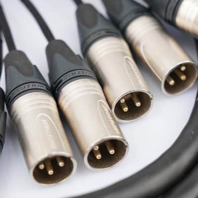2 Vintage King 10' Jumperz Ziplines ZL8 8-Channel DB25-XLR Snake Cables #46360 image 6