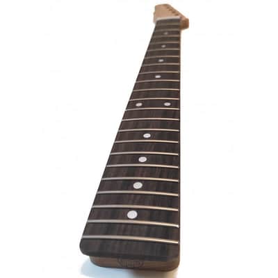 LEFT HANDED Tele style 22 frets Unfinished Roasted Mapple Neck, rosewood image 5