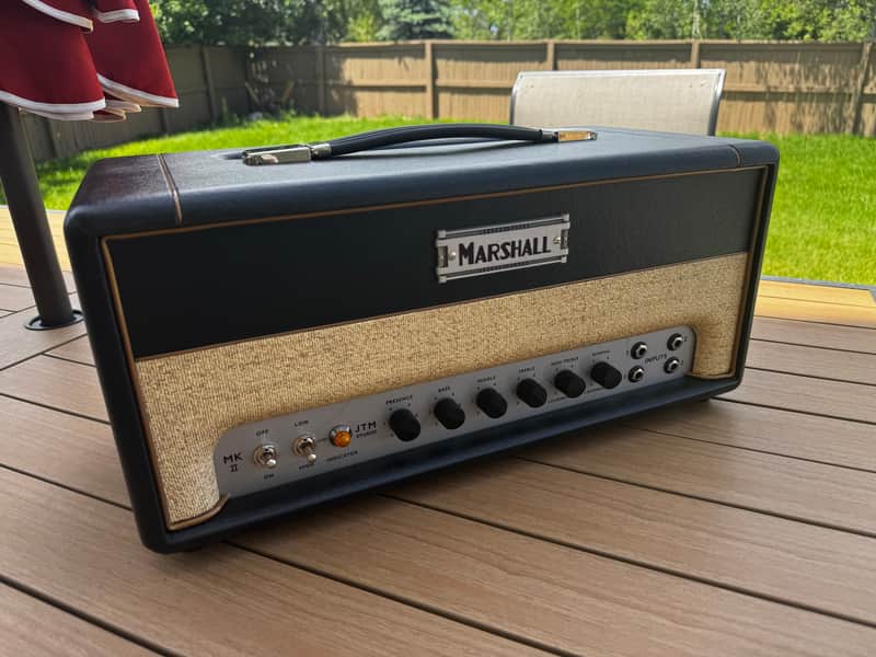 Marshall Studio JTM ST20H "MK II" 20-Watt Guitar Amp Head 2023 - Present - Black image 1
