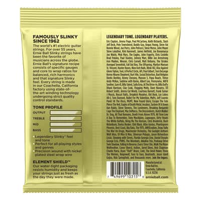 Ernie Ball Mammoth Slinky 2214 Nickel Wound Electric Guitar Strings 12-62 image 2