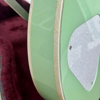 ✮ULTRA RARE✮'15 Gretsch G-6134 Double Cut PENGUIN Ltd ✮BROADWAY JADE✮1 of 25✮Jet image 18