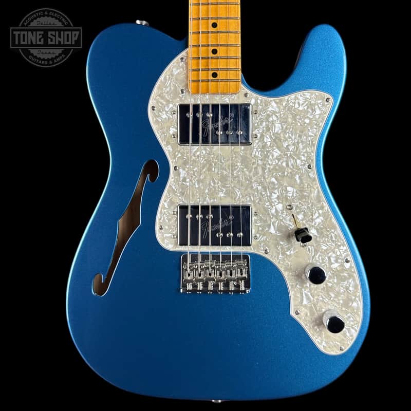 Used 2023 Fender American Vintage II '72 Telecaster Thinline Lake Placid Blue TSU25826