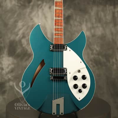 1996 Rickenbacker 360V64 Turquoise image 2