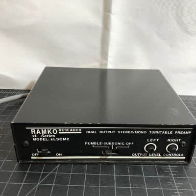 Ramko Research XL Series Dual Output Stereo/Mono Turntable Preamp xLSCM2 image 1