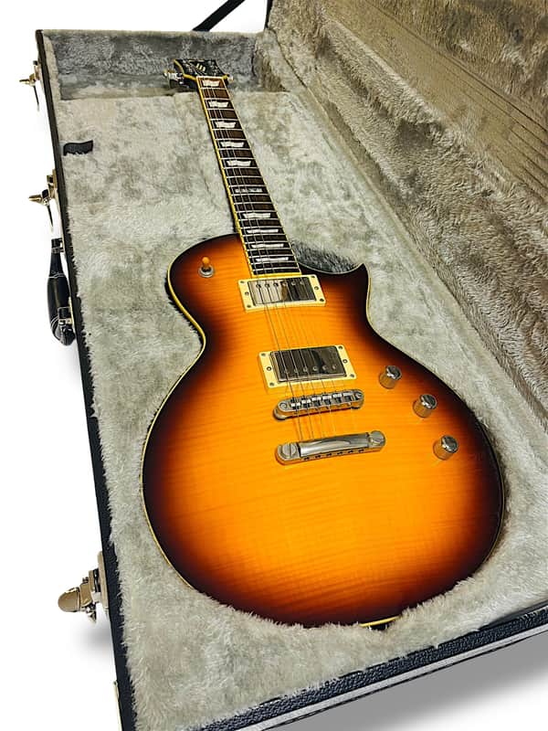 ESP E-II Eclipse Flame Maple Tobacco Sunburst 2014 image 1
