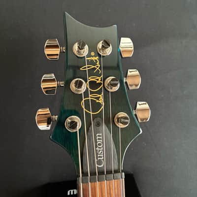 PRS S2 Custom 24 2015 - Teal Black Japan Limited Color ★Playthrough video available★ image 7