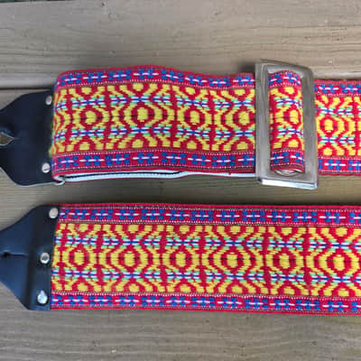 Vintage 1960's Ace-Style 3" Wide Guitar/Bass Strap! Rare, Original Case Candy! image 2