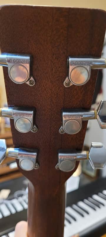 Aria ADW-300 1980s To 90s Tobacco Burst Dreadnought Acoustic