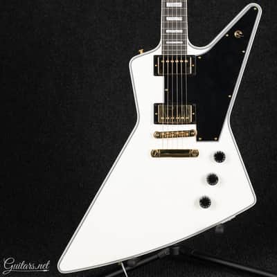 Gibson Custom Shop Explorer Custom - Alpine White Sparkle image 1