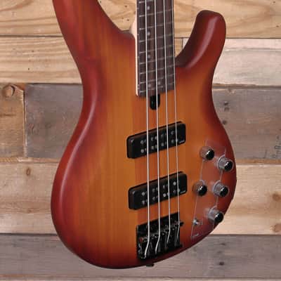 Yamaha TRBX504 Bass Guitar Brick  Burst image 2