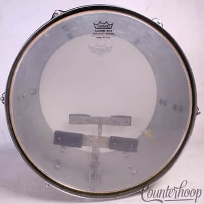 *Gretsch 13x9"Tom Drum WMP White Marine Pearl Round Badge Vintage 50s COB Brass* image 7