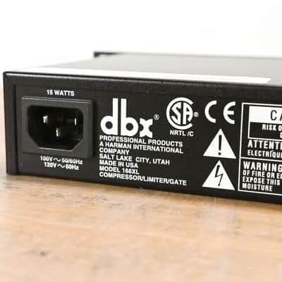 dbx 166XL 2-Channel Compressor/Limiter/Gate CG012AY image 11