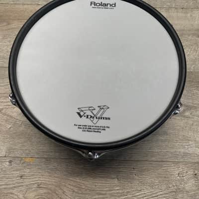 Roland PD-125BK V-Pad 12" Dual Trigger Mesh Drum Pad w/ Pearl Snare Stand image 3