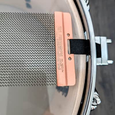 UPGRADED ddrum Dominion Birch Snare Drum 14" x 6.5" Black Ebony Stain 10 Lug image 8