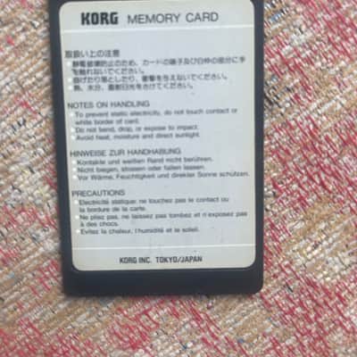 Korg Wavestation Memory Cards x 8 image 9