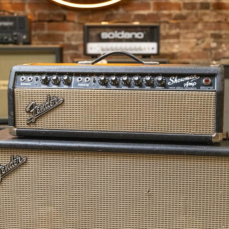 Fender 1966 Showman Head and Bandmaster 2x12 Cabinet image 1