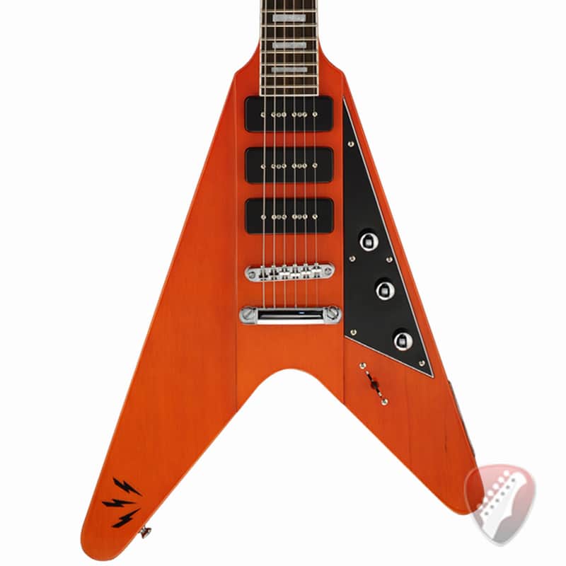 Reverend Ron Asheton Signature Volcano Electric Guitar in Rock