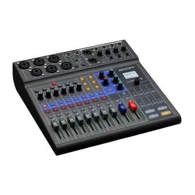 Zoom LiveTrak L8 Portable 8 Channel Digital Mixer and MultitrackRecorder Bundle image 9