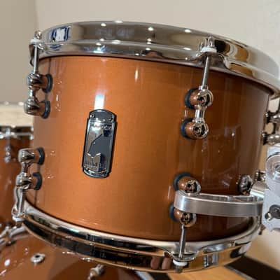 ~RARE!~ Mapex Black Panther Design Lab 3-Piece 12/14/20 Versatus Drum Kit Set in Transparent Copper Lacquer (Rm4) image 4