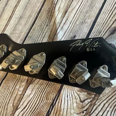 Gibson Custom Shop Johnny Winter Signature 1963 Firebird V 2008 - Tom Murphy Aged Vintage Sunburst image 11