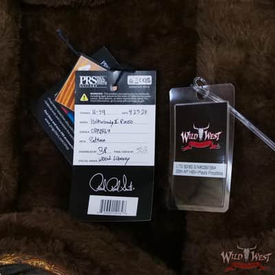PRS Wild West Guitars 25th Anniversary Limited Run Wood Library Artist Package Hollowbody II Piezo Frostbite Fade (Private Stock Color) 5.60 LBS (US Only / No International Shipping) image 13