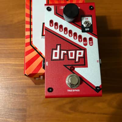 DigiTech Drop Compact Polyphonic Pitch-Shifter 2010s - Red image 1