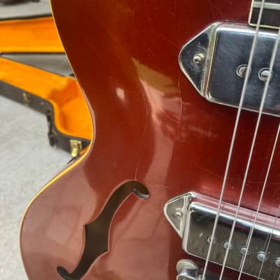 Gibson ES-330TD 1967 - Long Neck - Sparkling Burgundy image 11