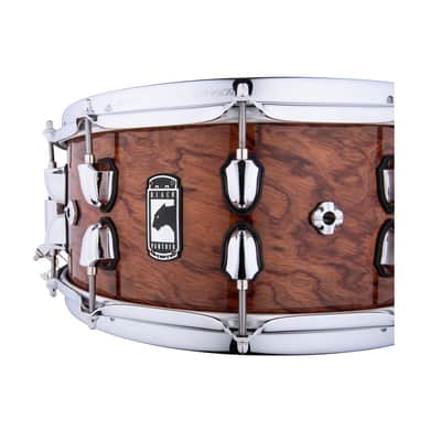 Mapex Black Panther Shadow 14"x6.5" Birch/Walnut Snare Drum - Natural image 3