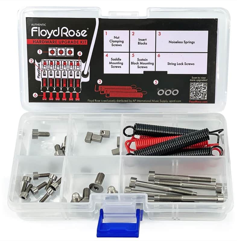 Genuine Floyd Rose Titanium Hardware Upgrade Kit - FRUK1-TI image 1