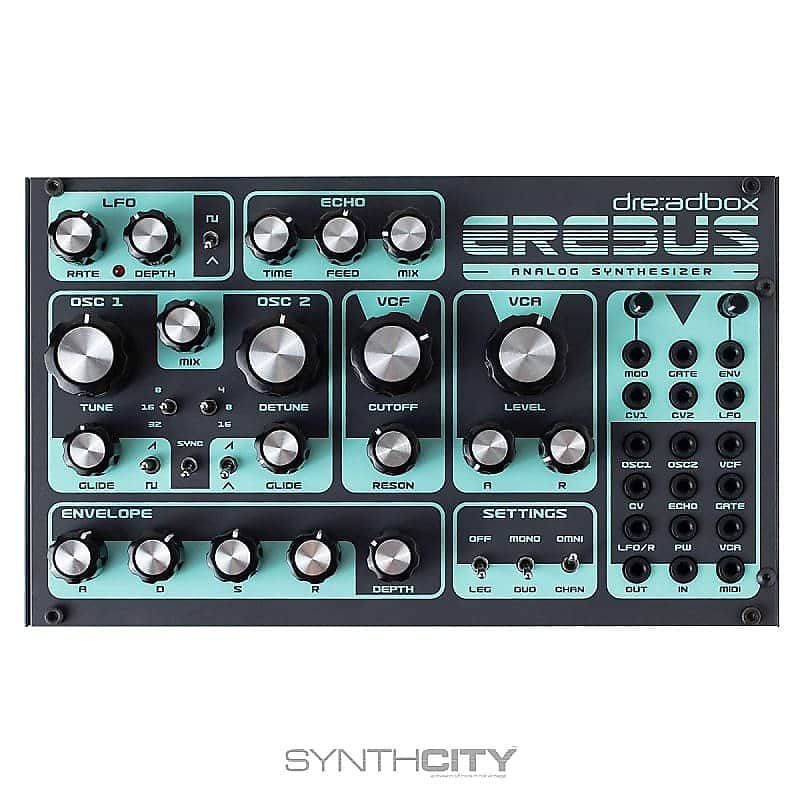Dreadbox Erebus Reissue Analog Paraphonic Synthesizer image 1