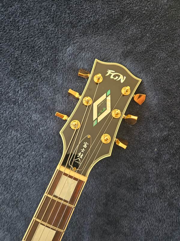 Fujigen Neo Classic Les Paul Custom NLC100SWH | Reverb