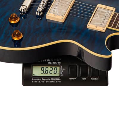 Tokai (MIJ) Love Rock LS-101Q Quilt Indigo Blue (RRP £2181) #2450343 image 6