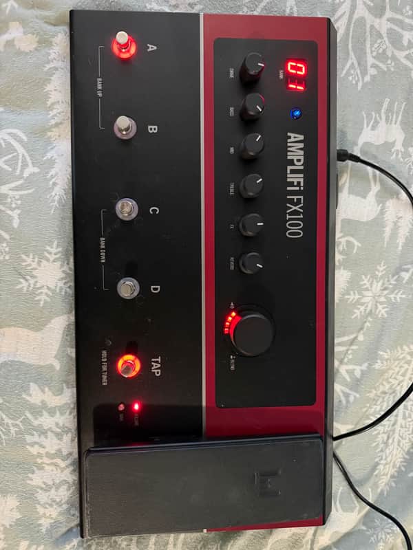 Line 6 AMPLIFi FX100 Tone Matching Amp / Effects Modeler 2010s - Black image 1