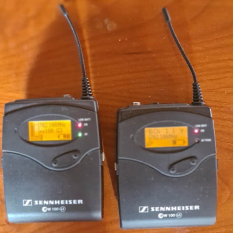 Sennheiser Sennheiser SK100 G3 + EK100 G3 True Diversity Receiver (780–822 MHz) image 1