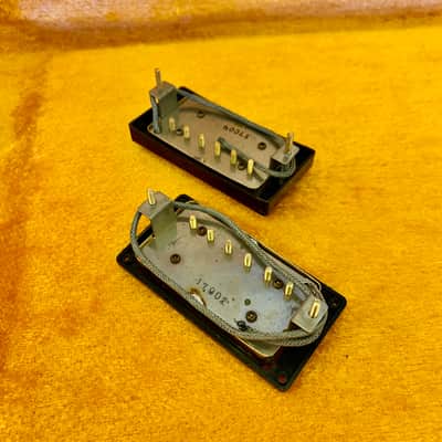 Maxon PAF U1000 humbucker pickups 1977 Gold original vintage mij japan Greco super real Les paul custom dry z image 4