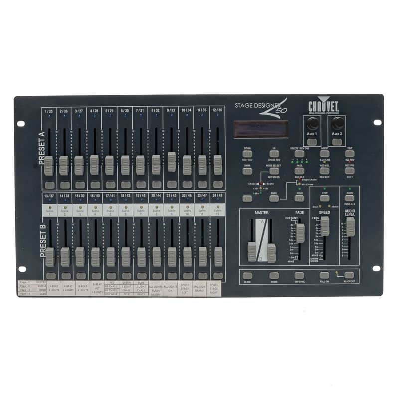 Chauvet - Stage Designer 50 - DMX Lighting Controller - w/ PSU, x0275 (USED) image 1