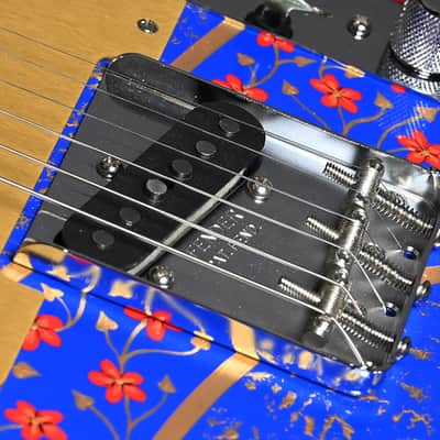 Fender Custom Shop Tele Custom "Blue with Red & Gold" Thorn / Gallenberger Project 2022 image 10