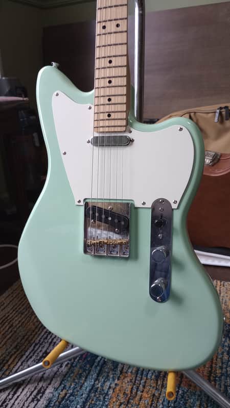 Squier Paranormal Offset Telecaster 2020 - Surf Green image 1