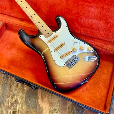 Fernandes Burny Custom strat 1976 Sunburst original vintage mij japan fujigen matsumoku image 2