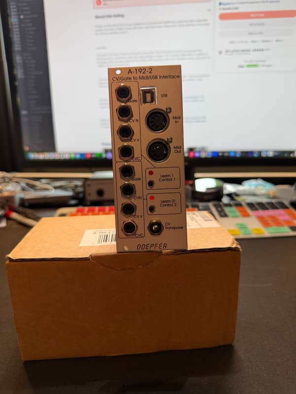 Doepfer A-192-2 CV / Gate to MIDI / USB Interface 2010s - Silver image 1