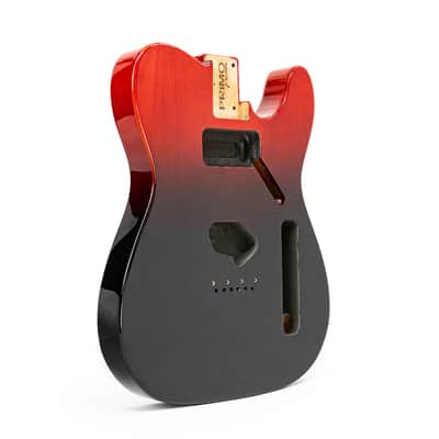 PRiMO PTBF-RBB Replacement Tele Body Alder - Crimson Dusk image 3