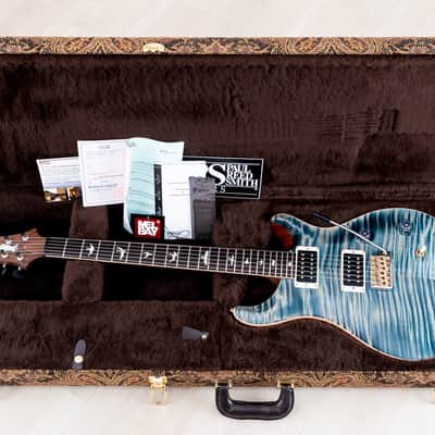 2014 Paul Reed Smith Private Stock #5201 Custom 24 Retro Model Faded Aquamarine w/ Case, Hangtags image 22