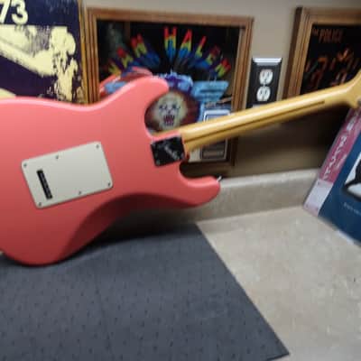 Fender Strat Plus Deluxe-1989 - Dusty Rose- RARE RARE Finish--with Rosewood- Wilkinson Nut- TBX- Lace Sensors- image 20