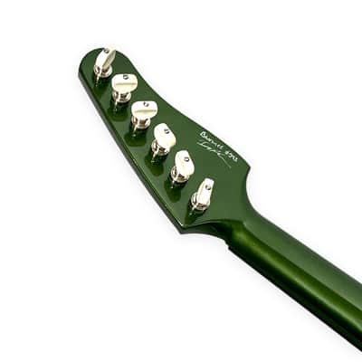 Kauer Guitars Banshee 2022 Verdoro Green 6lbs 12oz, NEW (Authorized Dealer) image 8