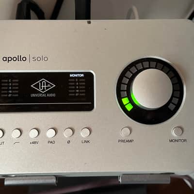 Universal Audio Apollo Solo Thunderbolt 3 Audio Interface 2020 - Present - Silver Bild 2