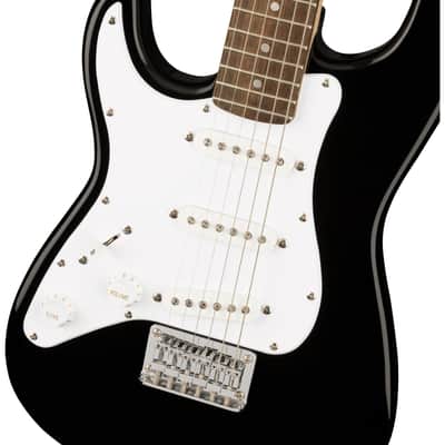 Squier Mini Strat V2 Lefthand Black - Electric Guitar image 3