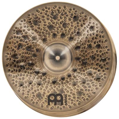 Meinl 15" Pure Alloy Custom Extra Thin Hammered Hi-Hat Cymbals (Pair)