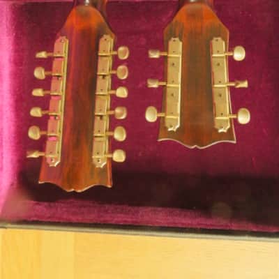 Gibson SG doubleneck 1275 BJ 1973 custom Pickguard 1973 - walnut image 6